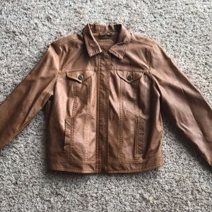 Women’s faux Leather Jacket